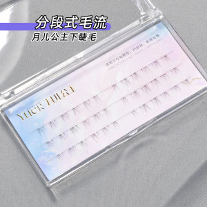 ขนตาปลอม Princess Moon ขนตาปลอม Sunflower ขนตาปลอมแบบแยกส่วนสำหรับผู้หญิง ขนตาปลอมแบบบาง ขนตาปลอมแบบธรรมชาติ ขนตาปลอมแบบใช้งานง่าย