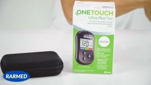 Máy đo đường huyết Lifescan Onetouch Ultra Plus + bút + 10 kim lấy máu