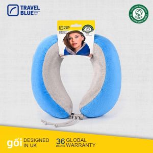 Travel Blue | Gối Đỡ Cổ Cho Du Lịch Và Văn Phòng Ô Tô