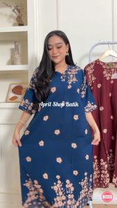 DASTER JUMBO LD 110 BUSUI MOTIF YONA TERBARU KEKINIAN DRESS WANITA MIDI CANTIK PIYAMA TIDUR VIRAL