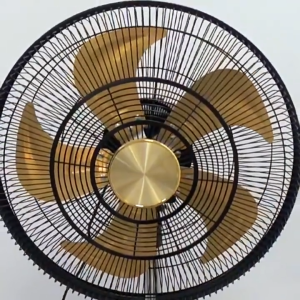 Inverter Electric Fan Aluminum Five Blade Floor Fan Inverter Heavy Duty Industrial Fan High Power Electric Fan
