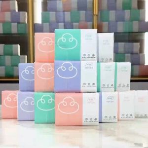 Giấy ăn gấu trúc thùng 30 gói rút giấy top gia  an toàn thấm hút tốt không mủn mềm mịn