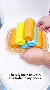 (HOME+) Fragrant Toilet Magic Box and Toilet Cleaner for Deodorization and Stain Removal