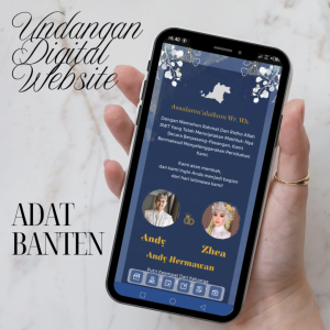 Undangan Digital Pernikahan Website Adat Banten Wedding Invitation Nikah Link Wa Premium Ekspres
