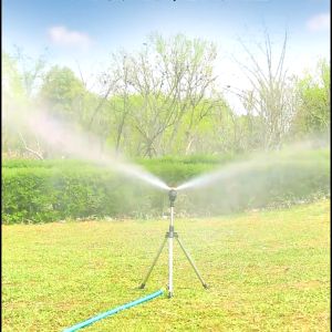 หัวฉีดสปริงเกลอร์น้ำ สปริงเกอร์ขาตั้ง สปริงเกลอร์อัตโนมัติสำหรับสวนสนามหญ้าอุปกรณ์ให้น้ำในสวน  พื้นที่ขนาดใหญ่ การครอบคลุมการปล่อยน้ำแบบหมูน้ำแบบยืดหดได้ - สมาร์ทแวร์เครื่องมือคอมพิวเตอร์