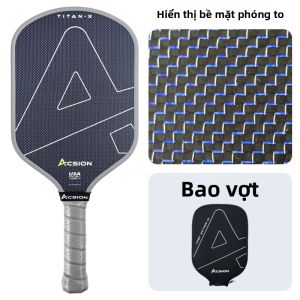 ACSION | Vợt Chuyên Nghiệp Chơi Pickleball Sợi Carbon Titan
