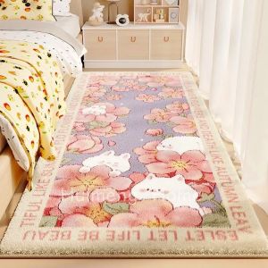 Bedside floor mat Bathroom Rug Machine Washable Bathroom Floor Mat Extra Soft Absorbent Non-Slip Bath Rug