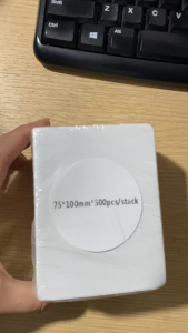 Xấp 500 Tờ Giấy In Nhiệt Decal A7 KT 75x100mm In đơn hàng TMĐT Có Sẵn Lớp Keo Tự Dính dễ dàng