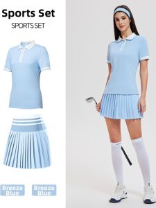 CJLINDF | Womens Quick-Dry Golf & Tennis Sportswear