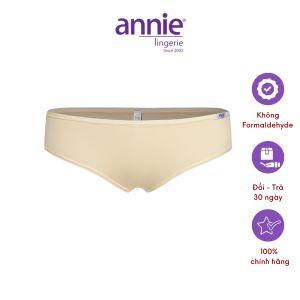 Quần lót nữ trơn thun lạnh lưng thấp cao cấp annie 4534 ôm sát cơ thể không cộm cấn trẻ trung mềm mịn thoáng mát