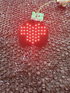 Stoplamp Running Scoopy karbu motif Batman 8 mode dan 10 mode auto sudah PNP