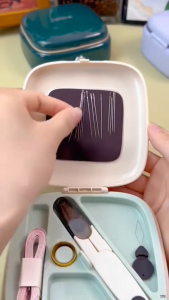Bộ Kim Chỉ Đa Năng Mini Full Phụ Kiện Cao Cấp | Hộp Kim Chỉ May Vá Cầm Tay Tiện Lợi