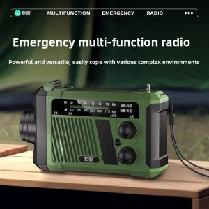 Sony Ericsson Portable Hand Crank Powered Bluetooth Speaker Radio Full Waveband Outdoor Battery Powered Strong Signal