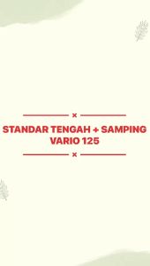 Standar 2 Jagang Tengah Honda Vario 125 & 150 Lama