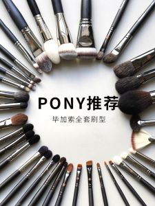 Picasso Makeup Brush 259 Highlight Brush Foundation Concealer Brush 224 Eye Countour Brush Eye Shadow Brush Animal Hair Face Powder Blooming