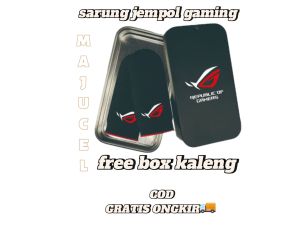 STM sarung jempol gaming anti keringat free box kaleng
