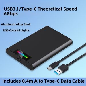 Linstorage | SATA 2.5inch USB & Type-C External Hard Drive Case