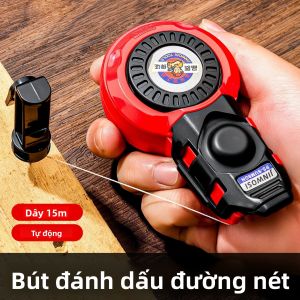 Dụng Cụ Đo Gỗ Tự Động Bút Đánh Dấu Mực Phấn Kẻ Đường Dụng Cụ Đo Chế Biến Gỗ - Bút Đánh Dấu Xây Dựng Bằng Nhựa Sử Dụng Tay