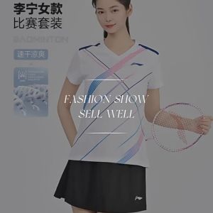 Li-Ning | Summer Womens Professional Quick-dry Badminton Wear Set