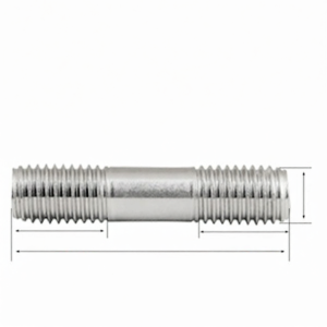 KEDINI | Stainless Steel 304 Double Ended Studs