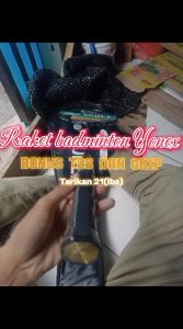 BEST SELLER !! Raket Badminton Bulutangkis YONEX ORIGINAL- BONUS TAS Badminton & GRIP Handuk / Raket yonex / Raket Bulutangkis