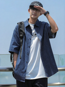 Warrior | Summer Casual Large Size Mens Shirt