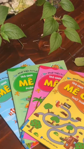 Trò chơi mê cung - Thử thách tư duy (sách bản quyền) (2-8 tuổi)