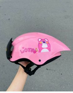 Mũ bảo hiểm POC giá sỉ ( Nón trơn độ tem ) kính bấm xịn