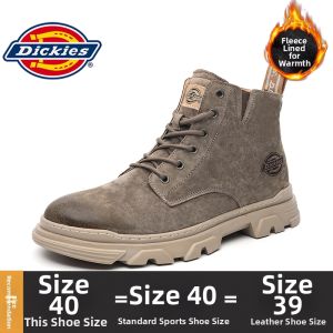 Dickies | Winter British Style High Top Leather Boot