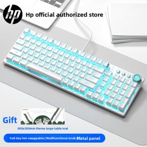 HP | E-Sports Mechanical Keyboard GK100S Blue Switch 98 Keys