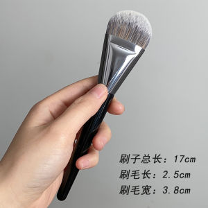 แปรงแต่งหน้าแบบพิเศษสำหรับทาแป้งฝุ่นเนื้อแมท ขนาดใหญ่ ขนแปรงนุ่ม ระบายอากาศได้ดี แปรงแต่งหน้าสีแดงสด แปรงแต่งหน้าเนื้อแมท