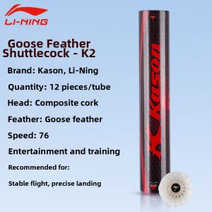Li-Ning | Durable Anti Wind Indoor Outdoor Badminton 12 Pcs