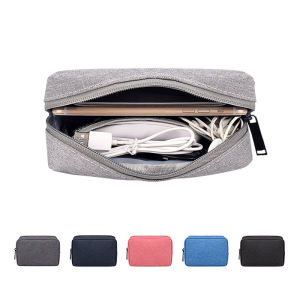 TOP HOME PH Water resistant Travel organizer pouch Purse Pencil Case School organizer Small mini bag pouch