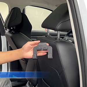Car Back Seat Hook Hanging Storage Mobile Phone Holder Stand Lazy Rear Seat Phone Headrest Bracket for All Phones