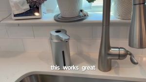 410ML Large Capacity Touchless Tabletop Or Wall Mounted Rechargeable Electric Infrared Induction Automatic Sensor Soap Dispenser