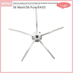Roborock S4 S5 S5 MAX S6 MaxV S6 Nguyên Chất E4 E5 Máy Hút Bụi Chính Bàn Chải Cạnh Bên Bộ Lọc HEPA Phụ Tùng Phụ Kiện