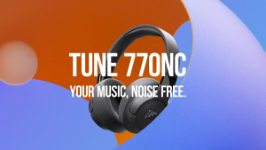 J-B-L Tune 770NC Over-Ear Wireless Headphones Adaptive Noise Cancelling Long Battery Life Fast Speed Charge CN Version