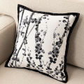 Ghế Sofa Màu Xanh Lá Cây Kiểu Pháp Sang Trọng, Đệm Ghế Sofa Hình Hoa, Đệm Đầu Giường Phong Cách Bắc Âu, Đệm Trang Trí Nhà Cửa. 