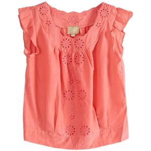 Áo Thun Tay Ngắn Lụa Pha Cotton Khoét Rỗng Không Tay Màu Trơn Cho Nữ Mùa Hè Thường Ngày Cổ Tròn Dài Vừa Phải