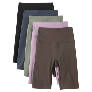 Quần đùi tập yoga MiiOW Cat Person nữ mỏng cạp cao nâng bụng