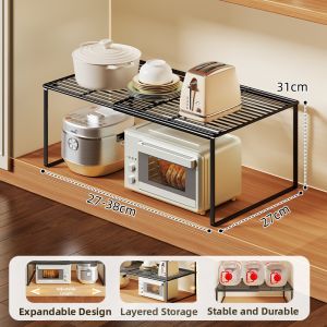 evesigar | Expandable Kitchen Shelf Organizer