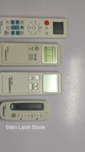 Remote máy lạnh Samsung các loại. (Tặng kèm cặp pin).