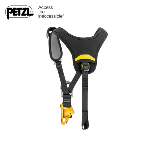 Petzl C081 Industrial Climbing Safety Belt with Fall Protection Top Croll Chest Strap Compatible with C038 Safety Belt