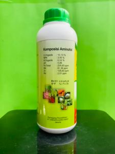 Pupuk AMINOFOL kemasan 1liter PT Andafa Agro Indo