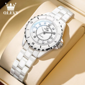 OLEVS | New 2026 Affordable Luxury Student Watch Luminescent Ceramic Quartz