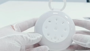 SG [READY STOCK] Rechargeable Baby Night Light White Noise Machine Timer Volume