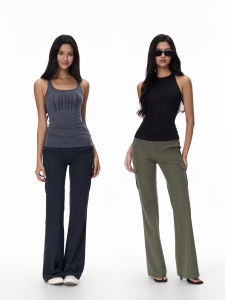Thin Low-waist Elastic Slimming Sun Protection Flared Work Pants