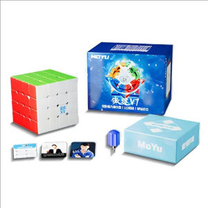 Khối Lập Phương Kỳ Diệu Từ Tính MoYu AoSu V7 4x4x4 Đồ Chơi Xếp Hình Không Dán Nhãn Dành Cho Người Chơi Tốc Độ Quà Tặng Cho Lứa Tuổi Từ 14 Trở Lên