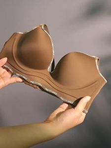 GAINREEL | Alphabetic Strap Outwear Seamless Wireless Concentrated V-Neck Breathable Summer Bra