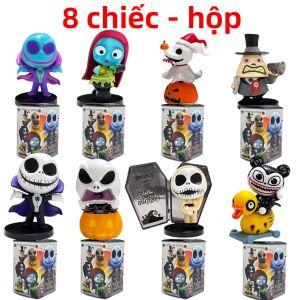 Cơn Ác Mộng Trước Giáng Sinh Sally Cosbi Sưu Tập Búp Bê Mù Hộp Jack 1-8 Chiếc Halloween Quà Tặng Sinh Nhật Cho Trẻ Em